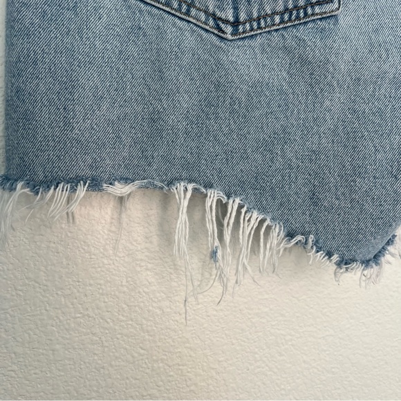 Agolde Criss Cross Short in Symbol 29 - Picture 9 of 12